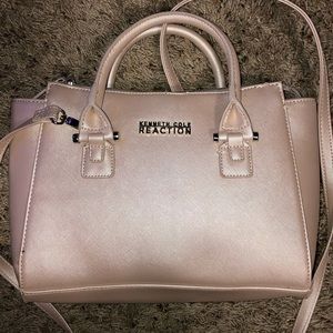 KENNETH COLE REACTION BABY PINK SATCHEL W/STRAP